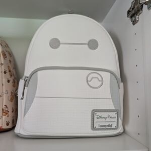 Loungefly Baymax White and Gray Backpack